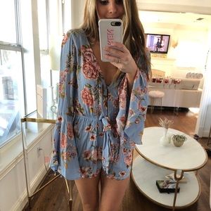 Billabong Floral Romper
